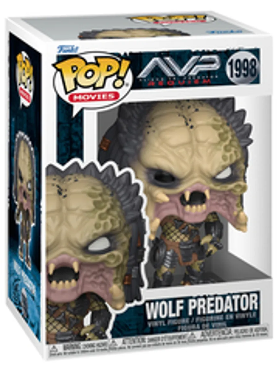 Funko POP! Aliens vs Predator Requiem: Wolf Predator (1998)
