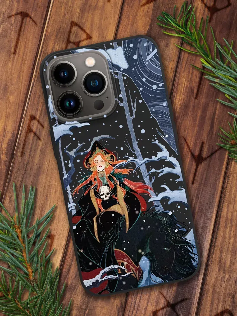Чехол на iPhone 13 Pro с принтом