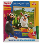 Раскраска пластилином "Буба" MODCLAYART-BUBA (Мультиарт)