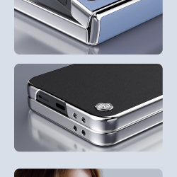 Чехол от Nillkin для смартфона Samsung Galaxy Z Flip 6 5G и Flip 7 FE, серия CamShield Flip Leather Case