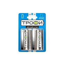 Батарейки Трофи LR20-2BL ENERGY POWER Alkaline | Батарейки Щелочные (Алкалиновые)