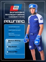Рашгард Rage MMA Union синий