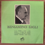 Beniamino Gigli ‎– Beniamino Gigli (Италия 1960г.)