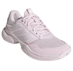 Женские Кроссовки теннисные Adidas GameCourt 3 W - distant pink/distant pink/footwear white