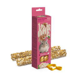 Little One Палочки д/хомяков, крыс, мышей и песчанок с воздушным рисом и орехами