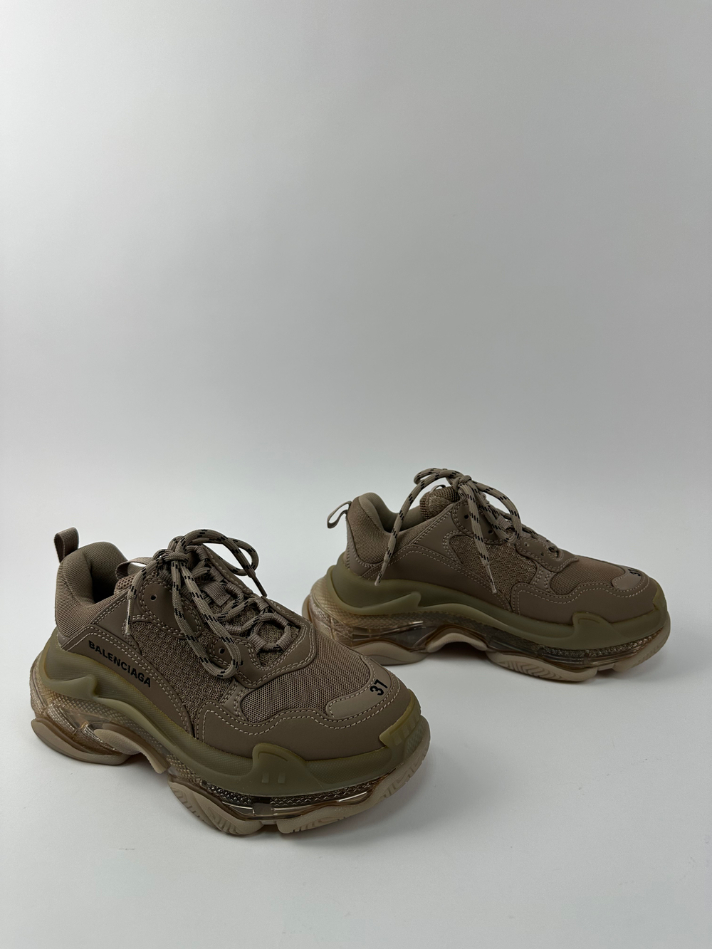 Кроссовки Balenciaga Triple S Clear Sole