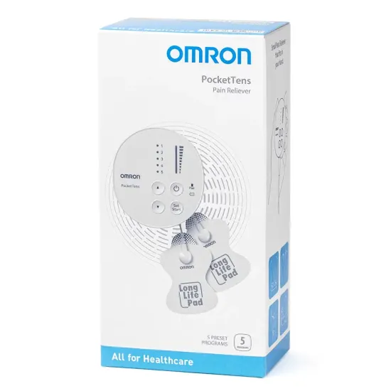 Массажер Omron Pocket Tens HV-F013-E бабочка миостимулирующий