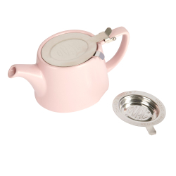 Kitchen Craft Чайник с заварником 750 мл розовый 43220