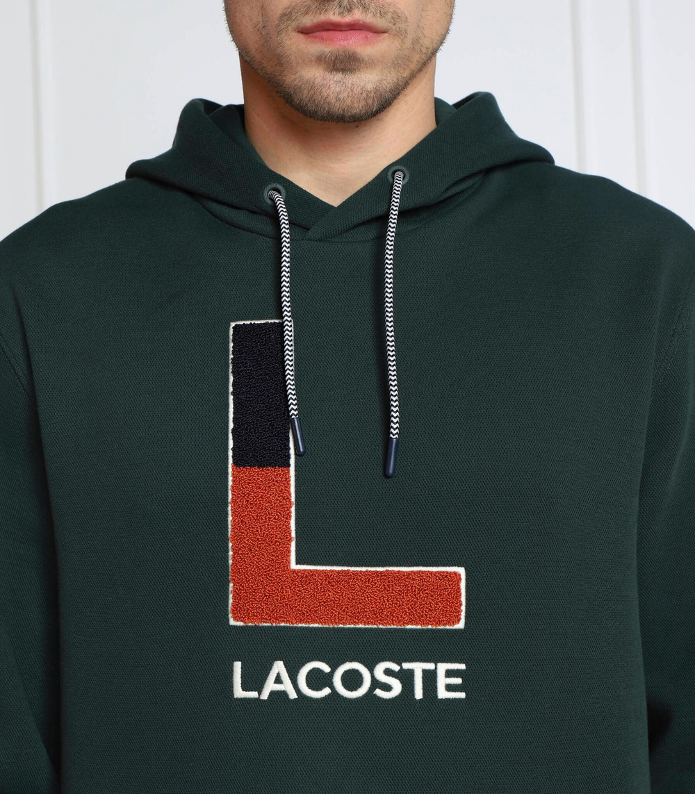 Худи Lacoste - темно-зеленый(SH2329)