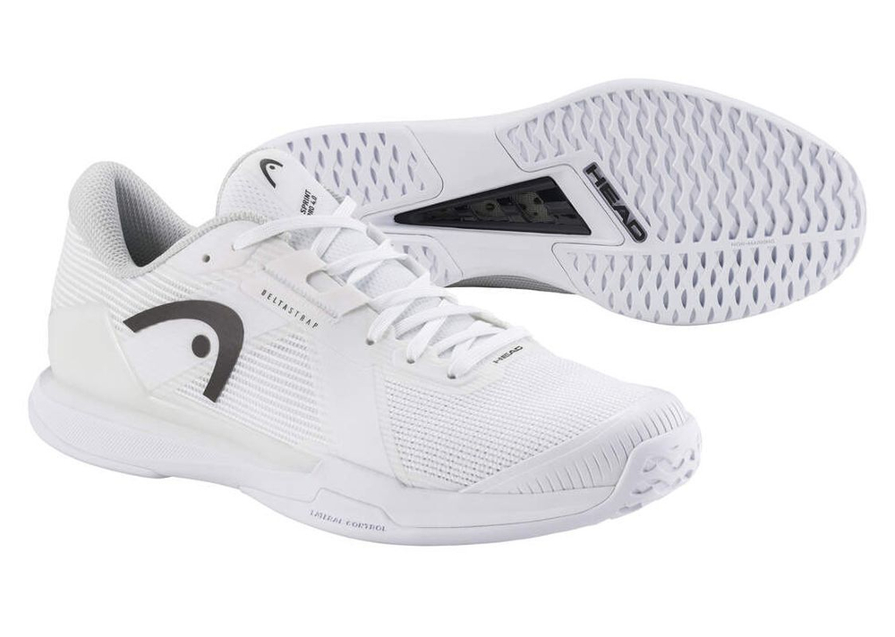 Мужские кроссовки теннисные Head Sprint Pro 4.0 - white/black