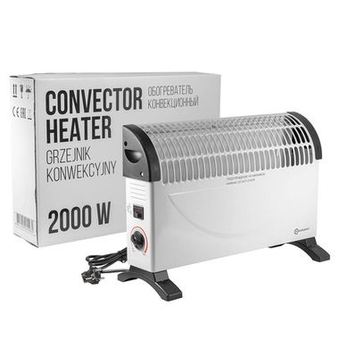 Обогреватель конвекционный (220-240V,50/60Гц,3 режима нагрева-750/1250/2000Вт,защ. от перегрева,53.5х20х38.5см) FORCEKRAFT FK-CH-Y02