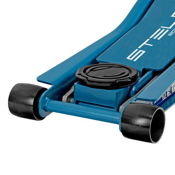 Домкрат гидравлический подкатной, быстр.подъем, 3т LOW PROFILE QUICK LIFT, 75-515 мм, проф Stels