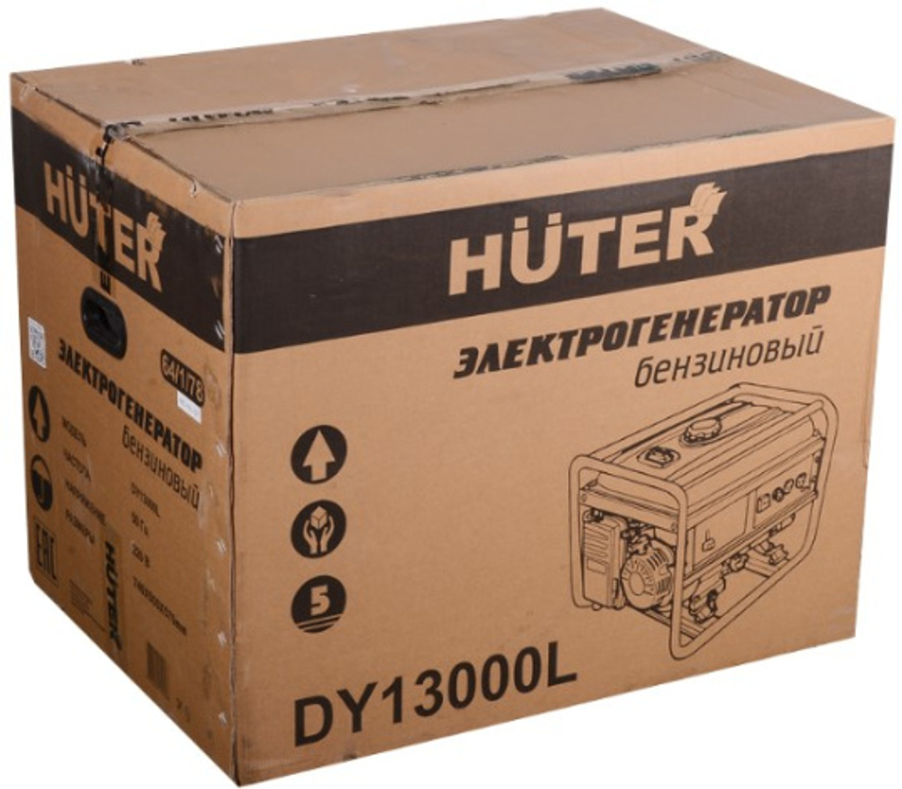 Генератор бензиновый Huter DY13000L