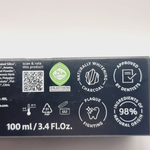 Зубная паста отбеливающая с углем Ecodenta Black Whitening, 100 мл (из Финляндии)