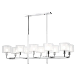 Люстры Crystal Lux MAESTRO SP-PL10 L1100 CHROME
