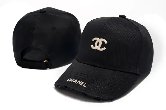 Бейсболка Chanel , черный