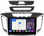 Магнитола для Hyundai Creta 1 2016-2021 - FarCar S400-TS18 монитор 9.5" QLED на Android 14, CarPlay, 4G SIM-слот