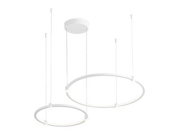 Потолочный светодиодный светильник 45W 3000K-6400K FL5521/2+6 WH белый  Comfort LineTech Ambrella