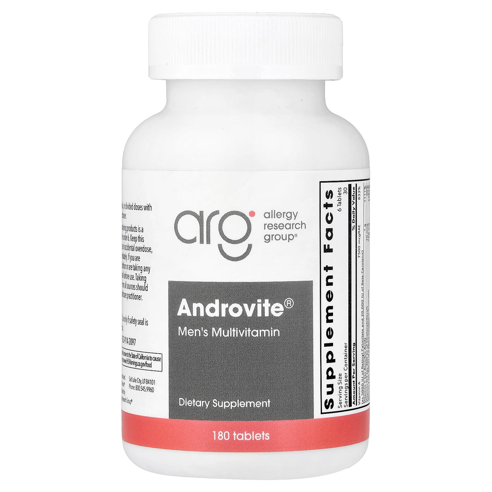 Optimox, Andromite®, мультивитамины для мужчин, 180 таблеток