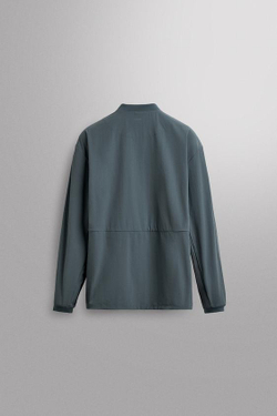ZARA КУРТКА ДЛЯ ТРЕНИРОВОК, ВЫЦВЕТШИЙ СИНИЙ