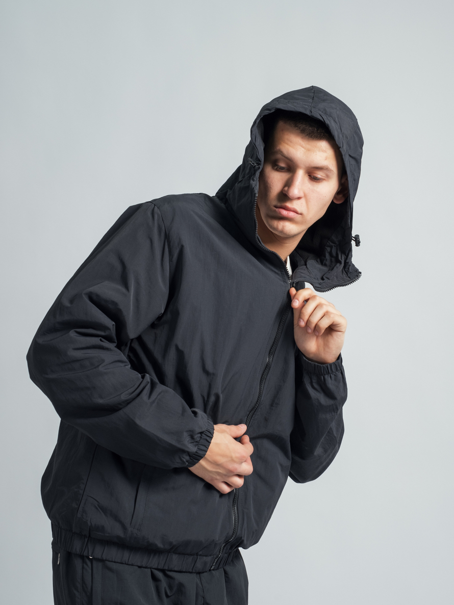 Костюм Nike флис #103 (черн.)