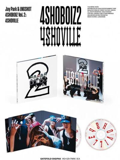 Альбом Jay Park & LNGSHOT - 4SHOBOIZ VOL. 2: 4SHOVILLE MIXTAPE