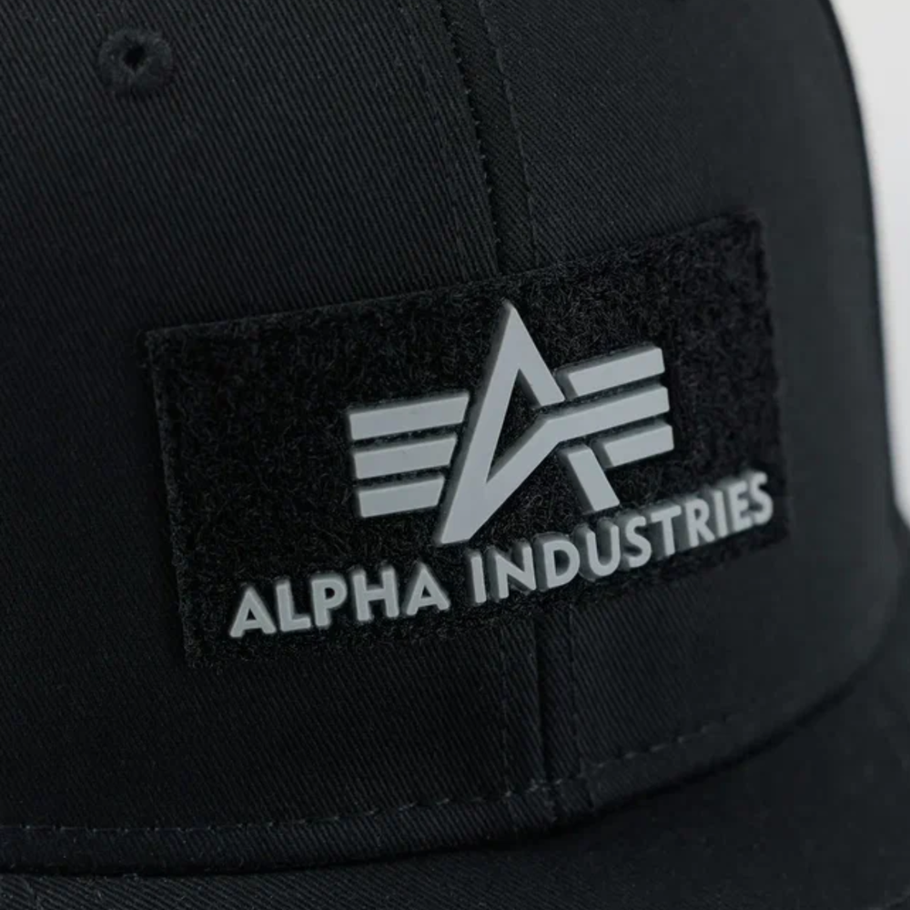 Бейсболка Alpha Industries Cap VLC II Black (Черный)