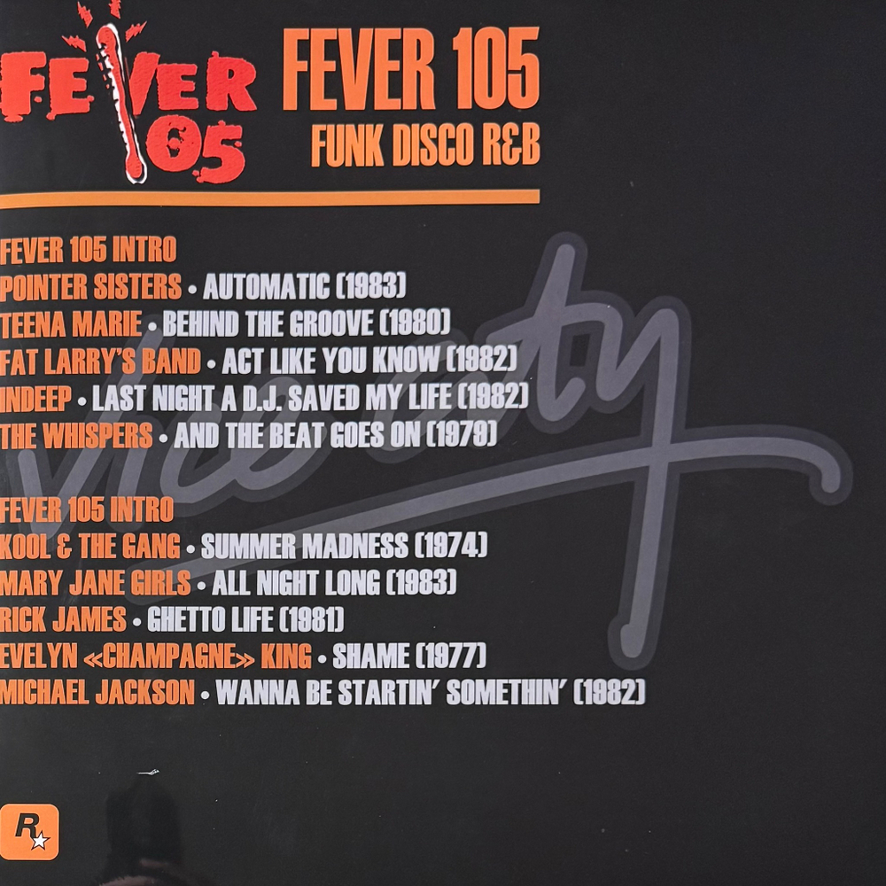 Виниловая пластинка Grand Theft Auto: Vice City Soundtrack - Fever 105 LP
