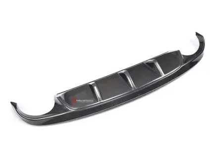 Карбоновый диффузор заднего бампера для Jaguar XF 2013-2015 Ягуар