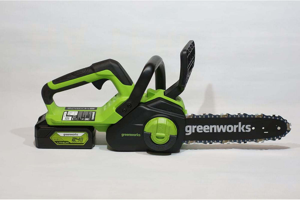 Пила цепная аккумуляторная GREENWORKS 24 V с акб и з/у   2007707UA