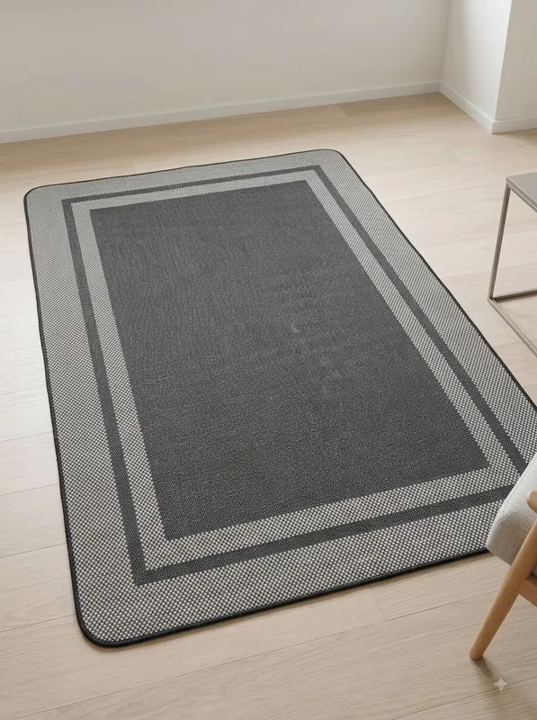 ZALEL Коврик придверный Zalel 80x120 арт. 3015 черный (Black)