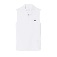 Женское поло Lacoste Sleeveless Ultra Dry Stretch Tennis - white