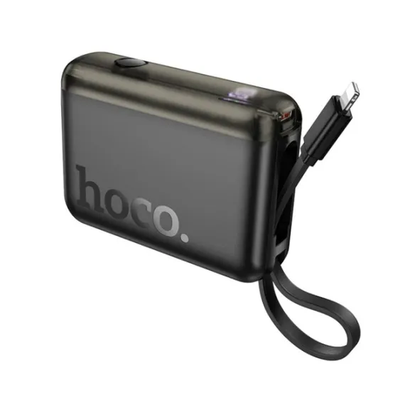 Внешний аккумулятор HOCO J139 Hero 22.5W+PD20W fully compatible power bank(iP)(10000mAh) Black