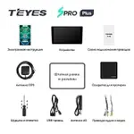 Магнитола для Honda Freed, Freed Spike 2008-2016 (планшет сверху) - Teyes CC2 PLUS монитор 10.1" QLED, Android 10, Быстрая, SIM-слот