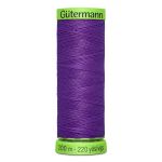Нитки для тонких тканей Gutermann Extra Fine 150 (200 метров), 5 кат. | 392 фиолетовый джинс