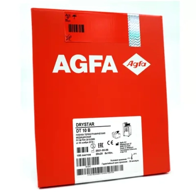 Пленка термографическая Agfa DT10B 20x25 см 100 листов