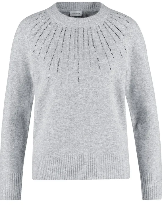 GERRY WEBER Джемпер с камнями