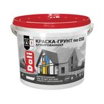 Краска-грунт по OSB Dali, армированная, матовая, база A, белая, 6 кг. 206108