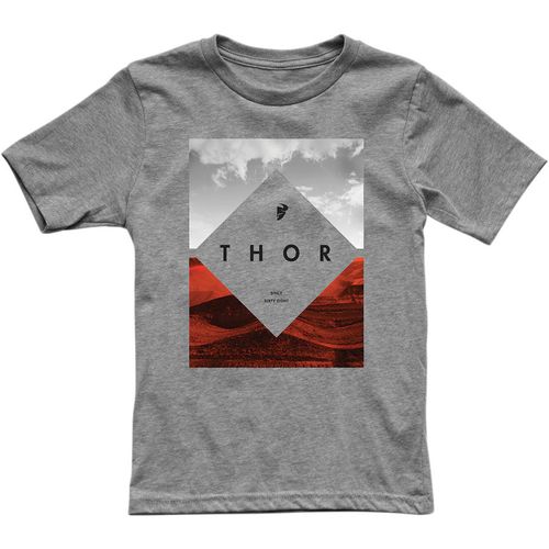 Купить Мотоодежда Футболка Thor Testing / Детская / Серый