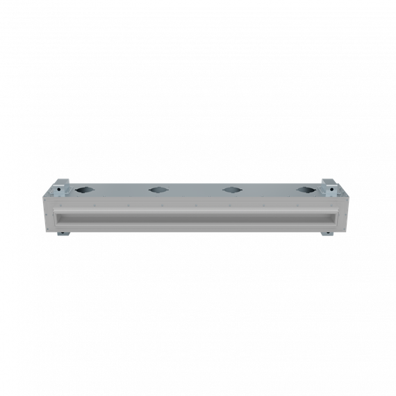 Flexag RA-1-1000-30-W щелевой диффузор с КСД под натяжной потолок, белый