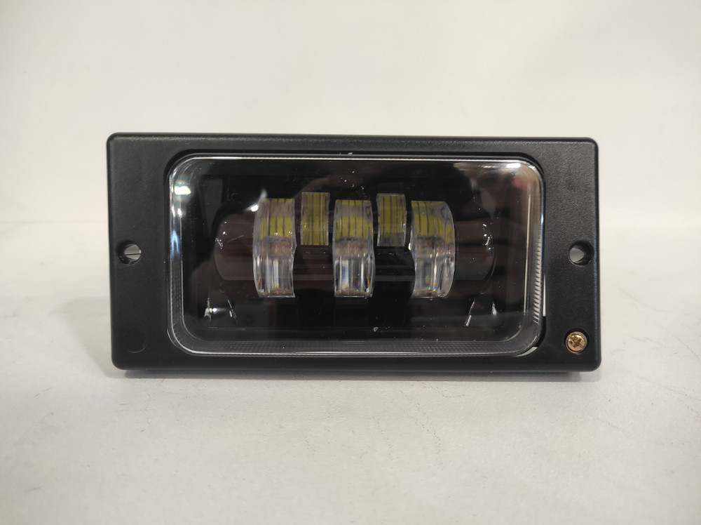 (2110-50W) ПТФ с регулировкой (белый) для ВАЗ 2110-2115, светодиодные противотуманные фары (2 шт. / комплект) ZZ