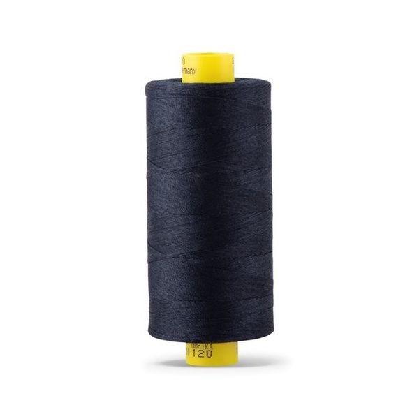 Нитка Gutermann Mara 120 (1000 метров), 1 кат., универсальная | 339 т.чернильно-синий
