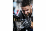Перчатки нитриловые Mercator GoGRIP размер XXL - Чёрные (50шт в пачке)