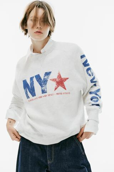 ТОЛСТОВКА ОВЕРСАЙЗ С НАДПИСЬЮ — ZARA