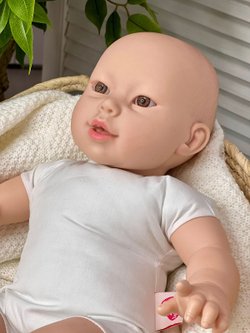 Кукла для девочки мягконабивная 42см без одежды (8076)