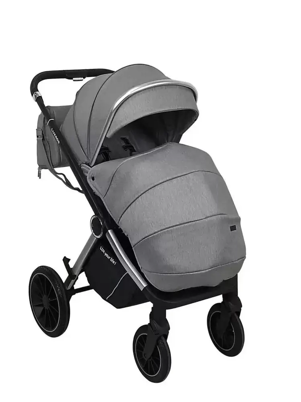 Детская модульная коляска Luxmom 750, автолюлька /выдвижная ручка /цвета