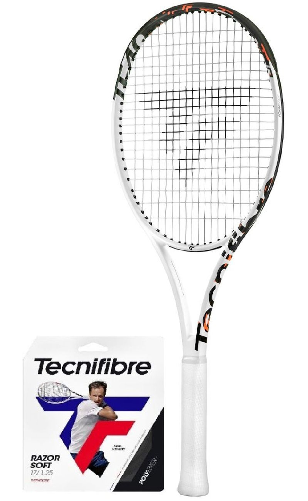 Теннисная ракетка Tecnifibre TF40 305 (16x19) V3 + Струны + Натяжка