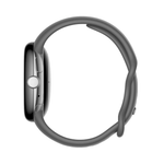 Умные часы Google Pixel Watch Wi-Fi 41mm, Silver/Charcoal (Полированный серебристый корпус, ремешок угольно-серого цвета)