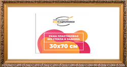 Рама 30x70 для картин и фотографий