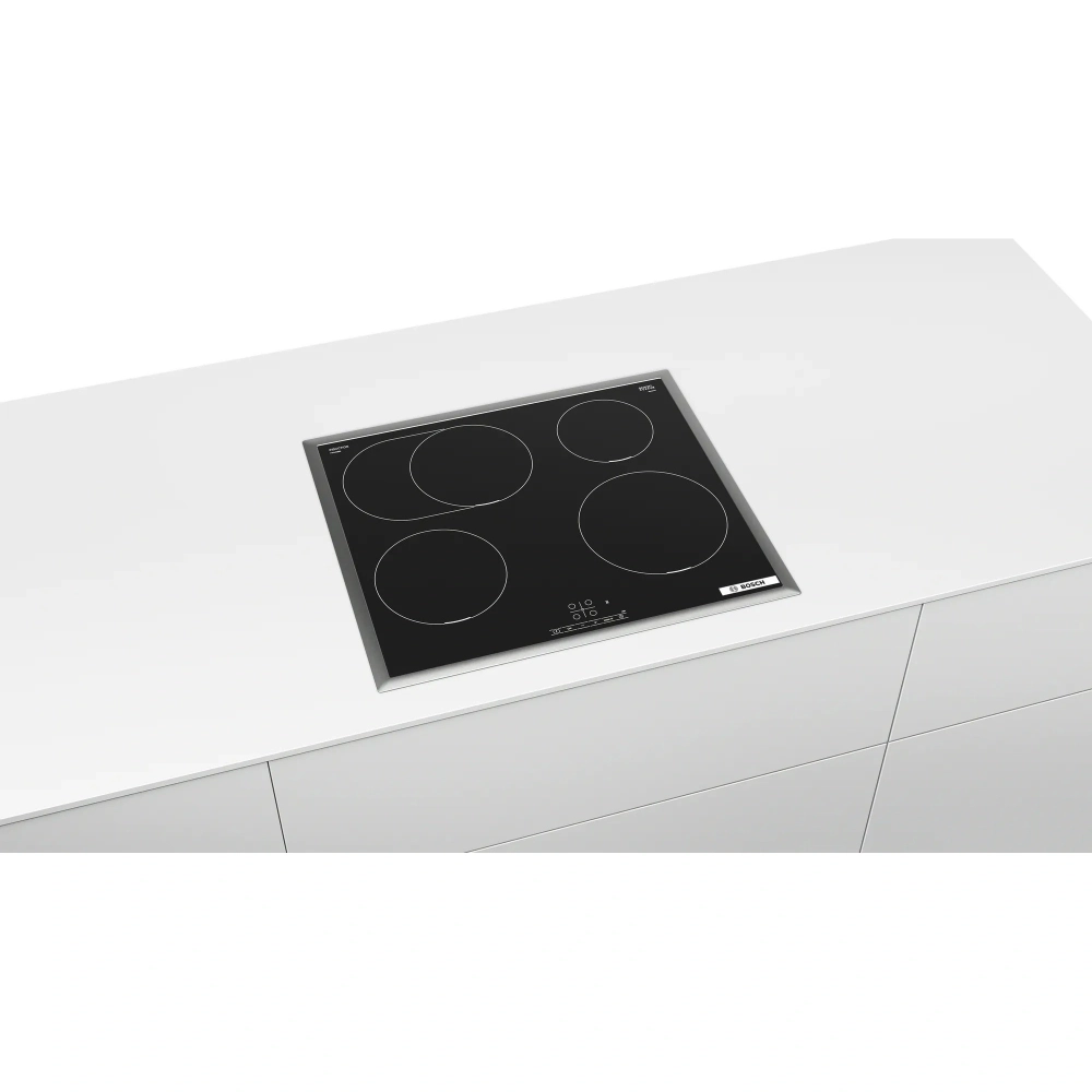 Индукционная варочная панель Bosch PIF645BB5E Serie 4, черная
